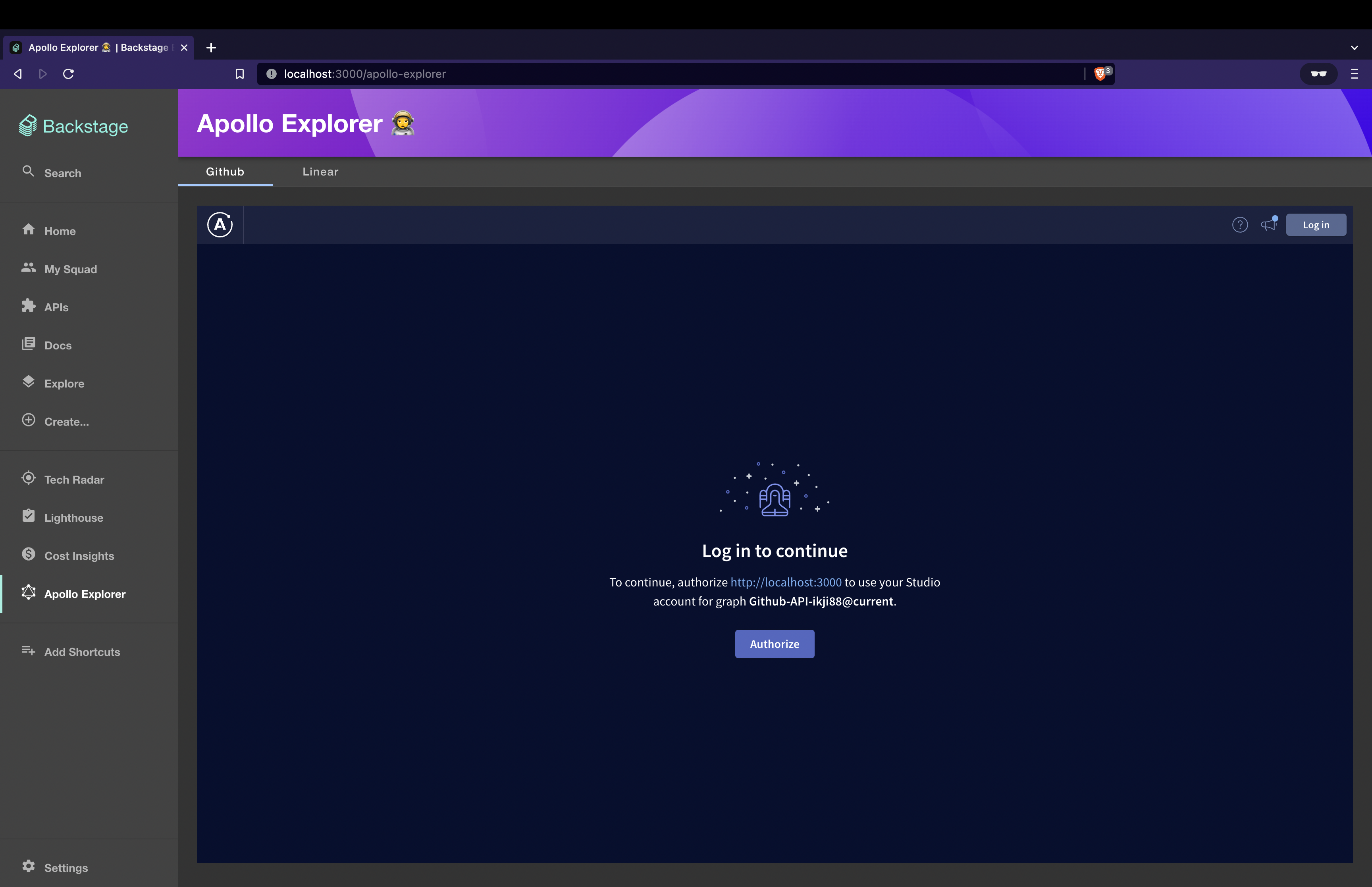 Needs Auth